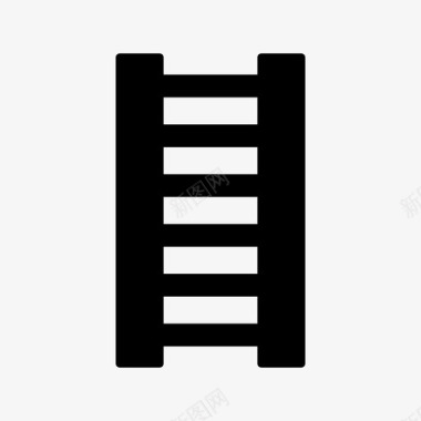 梯子建筑设备图标图标