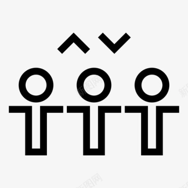 人电梯图标图标