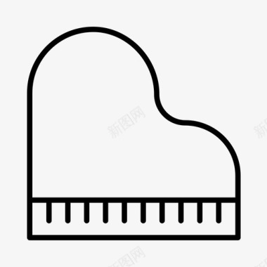 钢琴音乐音乐剧图标图标