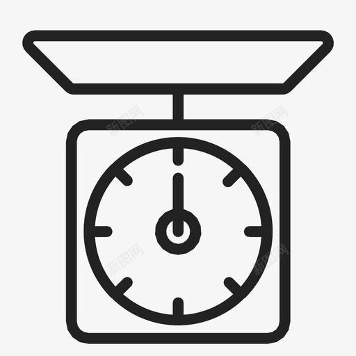 秤天平家用图标svg_新图网 https://ixintu.com 天平 家用 秤
