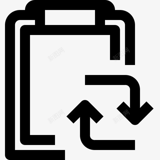 剪贴板议程文档图标svg_新图网 https://ixintu.com 剪贴板 剪贴板最小图标 文件 文档 议程