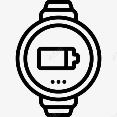 智能手表充电小工具图标图标