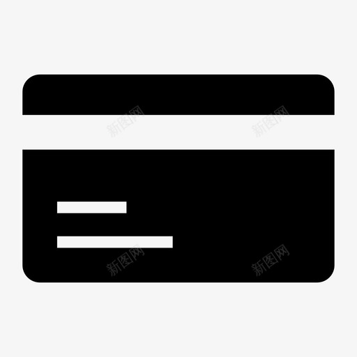 账户中心－银行卡svg_新图网 https://ixintu.com 账户中心－银行卡