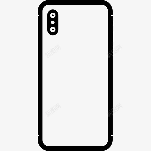 iphonex摄像头设备图标svg_新图网 https://ixintu.com iphonex 小工具 摄像头 智能手机 背面 苹果iphonex 设备