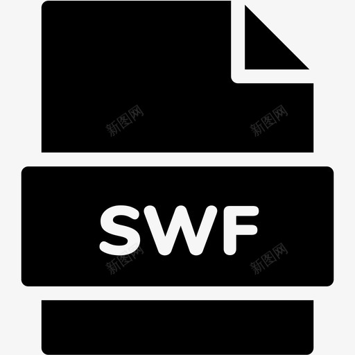 swf文件扩展名格式图标svg_新图网 https://ixintu.com swf文件 扩展名 文件格式vol3glyph 格式 类型