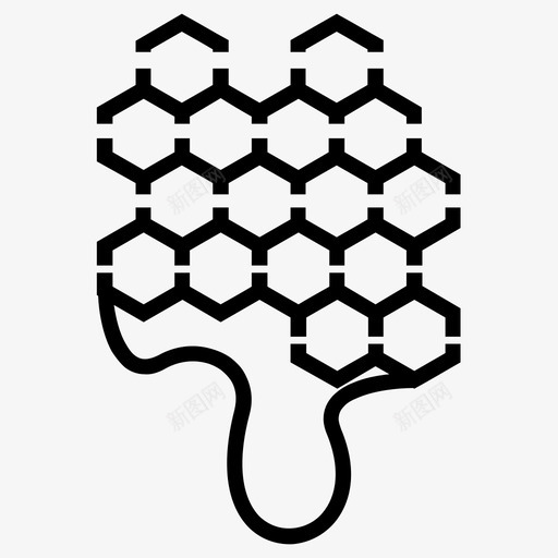 蜂蜜蜜蜂蜂巢图标svg_新图网 https://ixintu.com 蜂巢 蜂蜜 蜜蜂