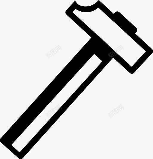 锤子建筑仪器图标svg_新图网 https://ixintu.com 仪器 建筑 锤子