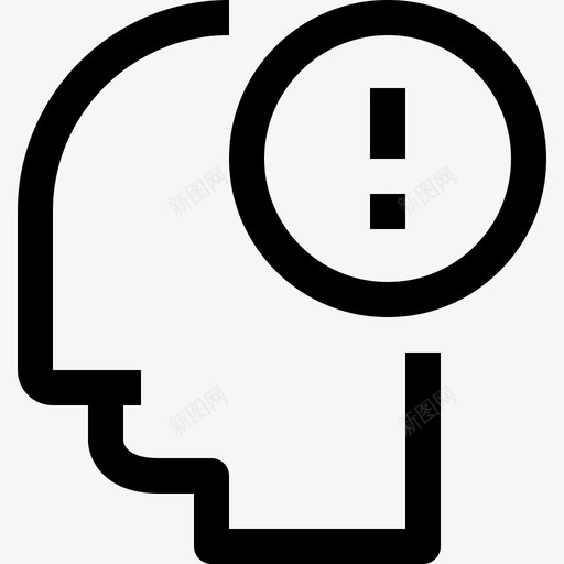 人类思维和思维大脑头脑图标svg_新图网 https://ixintu.com 人类思维和思维 人类思维的最小图标 大脑 头脑 注意 过程