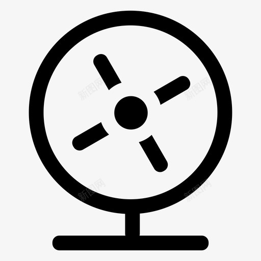 电风扇svg_新图网 https://ixintu.com 电风扇