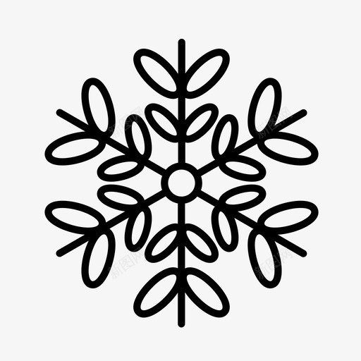 雪晶阿尔卑斯山圣诞节图标svg_新图网 https://ixintu.com 冬天 圣诞节 阿尔卑斯山 雪晶 雪花