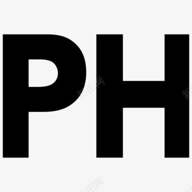 酸碱度PH值图标