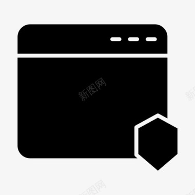 web浏览器受保护通知站点图标图标