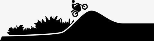 摩托车越野冒险自行车图标svg_新图网 https://ixintu.com 冒险 摩托车 摩托车越野 极限运动和冒险 自行车