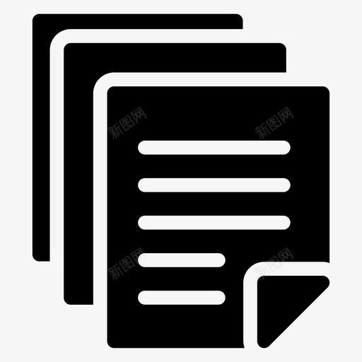 bookcreatedocument图标svg_新图网 https://ixintu.com book create document extension office txt 业务和office字形图标