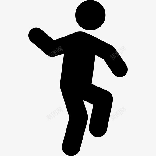 男人跳舞人象形图图标svg_新图网 https://ixintu.com 人 男人跳舞 象形图