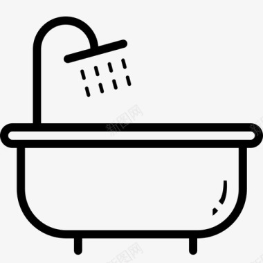 web-icon_浴缸图标