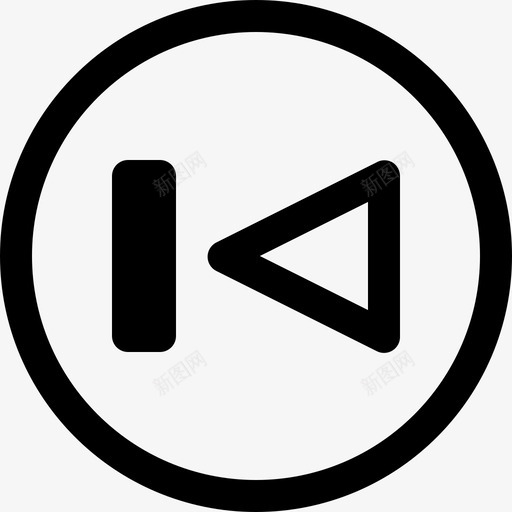 音乐播放器按钮媒体声音图标svg_新图网 https://ixintu.com 声音 媒体 用户界面 音乐和声音最小图标 音乐播放器按钮