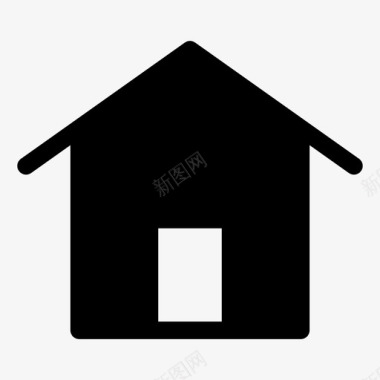 房屋建筑住宅图标图标