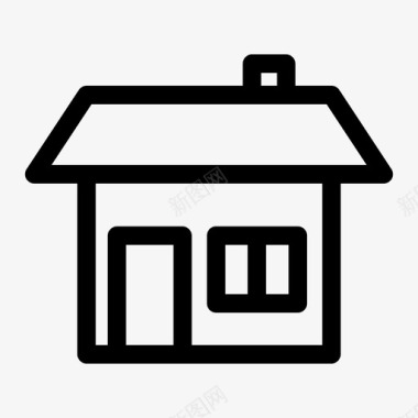 家房子房子的门图标图标