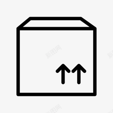 装运箱集装箱包装图标图标