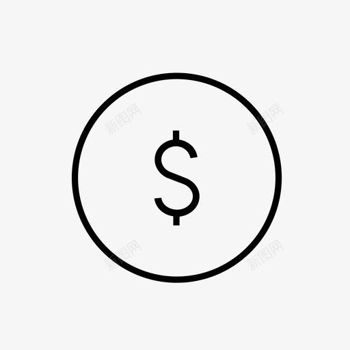 美元按钮澳元货币图标svg_新图网 https://ixintu.com 价格 澳元 电子商务touchready图标 美元 美元按钮 货币