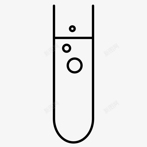 试管化学玻璃器皿图标svg_新图网 https://ixintu.com 化学 实验室设备 玻璃器皿 试管