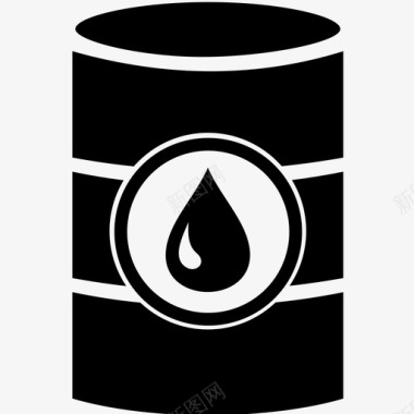 油桶油图标图标