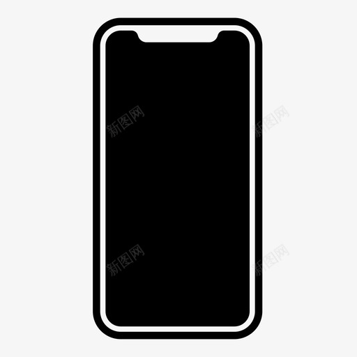 iphone10设备移动图标svg_新图网 https://ixintu.com iphone10 iphonex 新手机 移动 设备