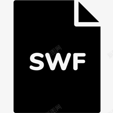swf文件扩展名格式图标图标
