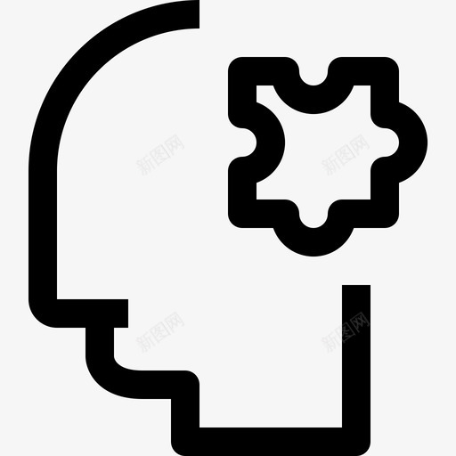 人类思维和思维大脑头脑图标svg_新图网 https://ixintu.com 人类思维和思维 人类思维的最小图标 大脑 头脑 解决方案 过程