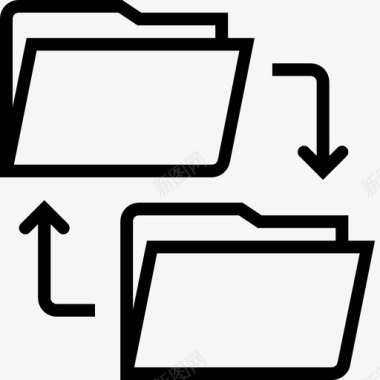 文件夹exchange文件图标图标