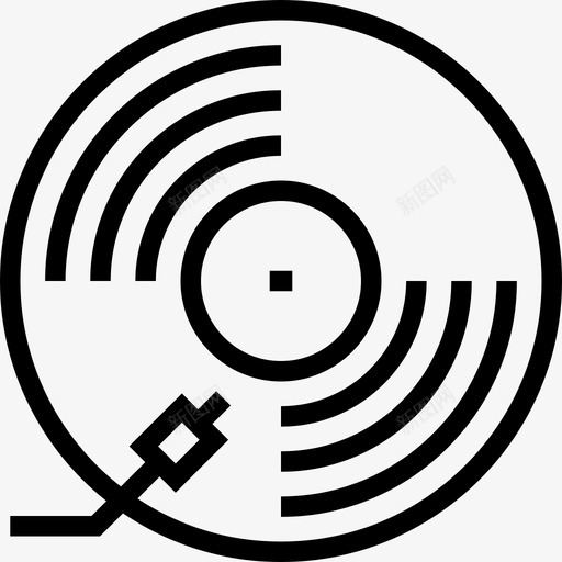 乙烯基唱片唱片音乐图标svg_新图网 https://ixintu.com 乙烯基唱片 唱片 复古 媒体和娱乐 转盘 音乐