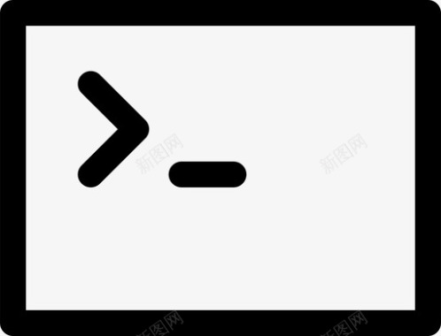 窗口代码控制台图标图标