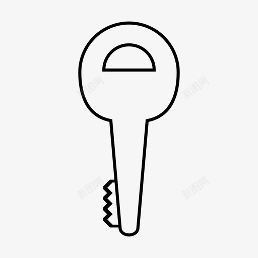 钥匙房门钥匙万能钥匙图标svg_新图网 https://ixintu.com 万能钥匙 保护 房门钥匙 打开 钥匙
