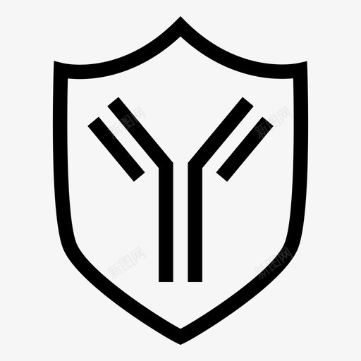 免疫系统抗体抗原图标svg_新图网 https://ixintu.com 健康 免疫球蛋白 免疫系统 抗体 抗原 防御