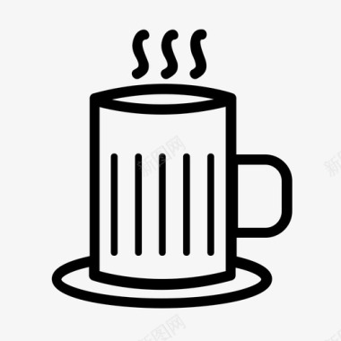 热咖啡饮料杯子图标图标