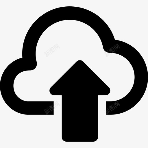 上传到云端工具和用具数据分析图标svg_新图网 https://ixintu.com 上传到云端 工具和用具 数据分析