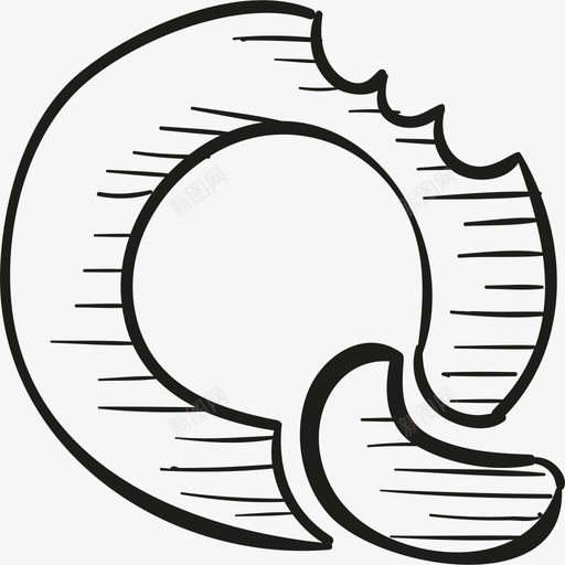 Bisqits标志手工制作社交图标svg_新图网 https://ixintu.com Bisqits标志 手工制作社交