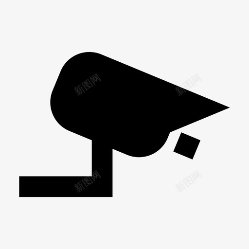 保安摄像机防护安全图标svg_新图网 https://ixintu.com 保安摄像机 保安防护材料 安全 防护