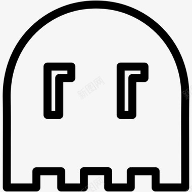 pacmanghost人脸游戏图标图标