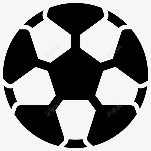 足球体育教育图标svg_新图网 https://ixintu.com 体育 教育 足球