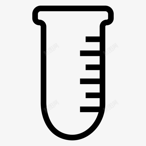 实验商业实验室图标svg_新图网 https://ixintu.com 商业 实验 实验室 测试 科学线图标 试管