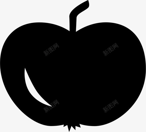 苹果_apple49svg_新图网 https://ixintu.com 苹果_apple49