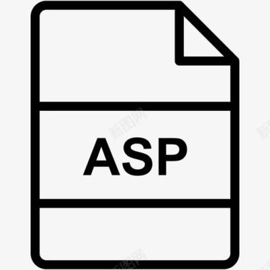 asp文件编码文档图标图标