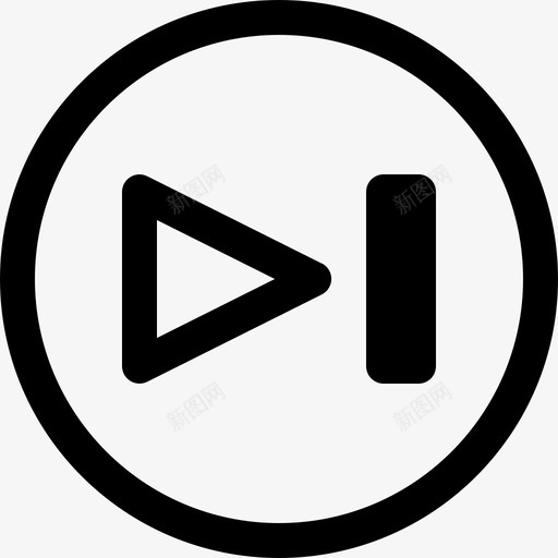 音乐播放器按钮媒体声音图标svg_新图网 https://ixintu.com 声音 媒体 用户界面 音乐和声音最小图标 音乐播放器按钮