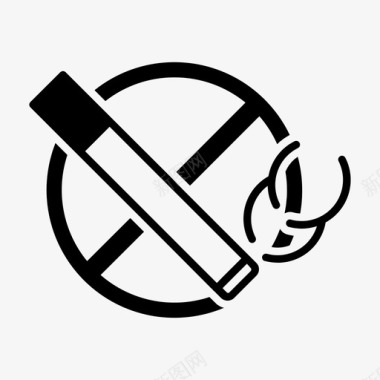 禁烟健康医疗图标图标