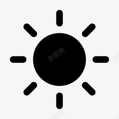 icon_sun01图标