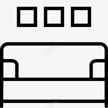 沙发框架家具图标图标