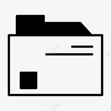 业务文件夹文档文件图标图标