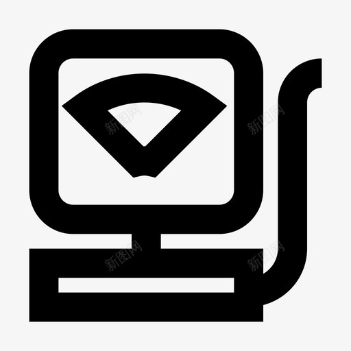 超声波医疗医院材料图标svg_新图网 https://ixintu.com 医疗 医院材料 超声波 超声波检查